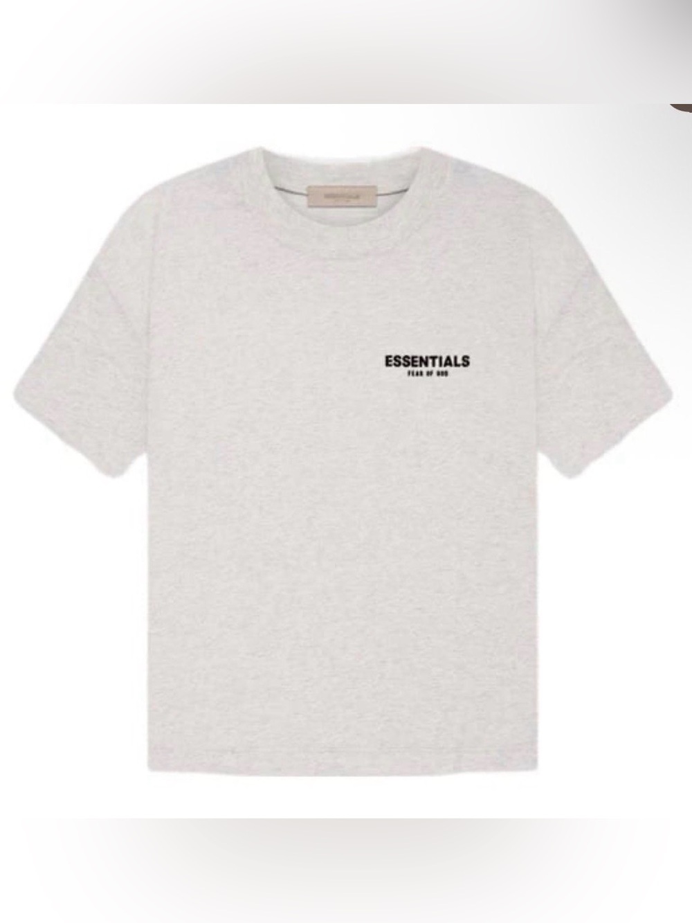 NWT Fear of God Essentials T-Shirt 'Light Oatmeal' - Small